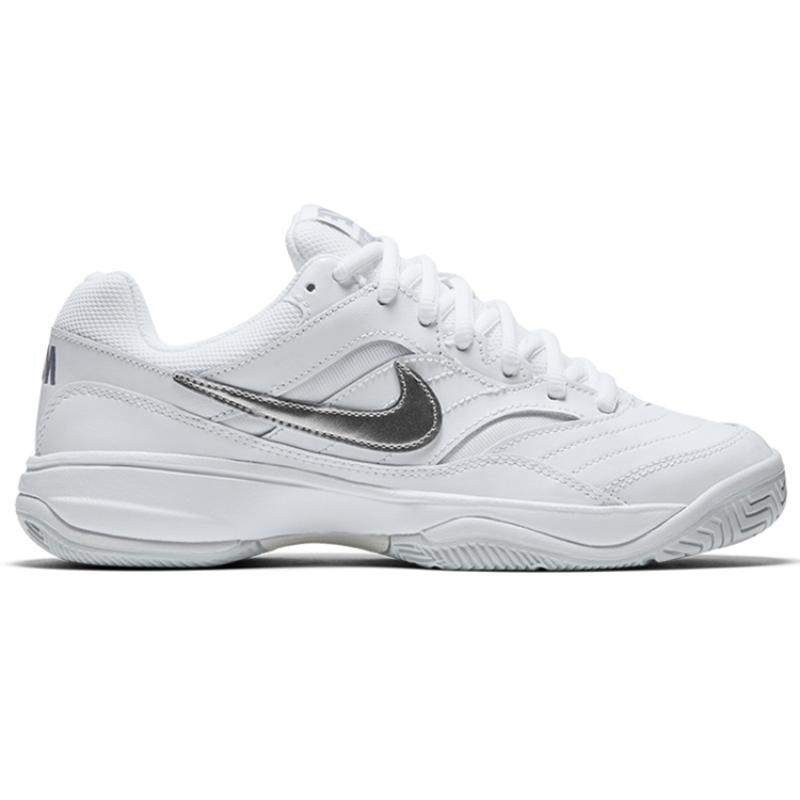 Nike Court Lite 'White Silver' Women's  Sneakers  845048-100
