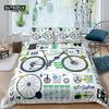 Home Living Luxury 3D Bike Racing Bedding Set Bike Gear Duvet Cover Pillowcase Queen and King EU/US/AU/UK Size Comforter Bedding