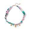 Love Heart Beach Ocean Series Necklace Flower Dopamine Necklace Vintage Cloth Chain Necklace  Male