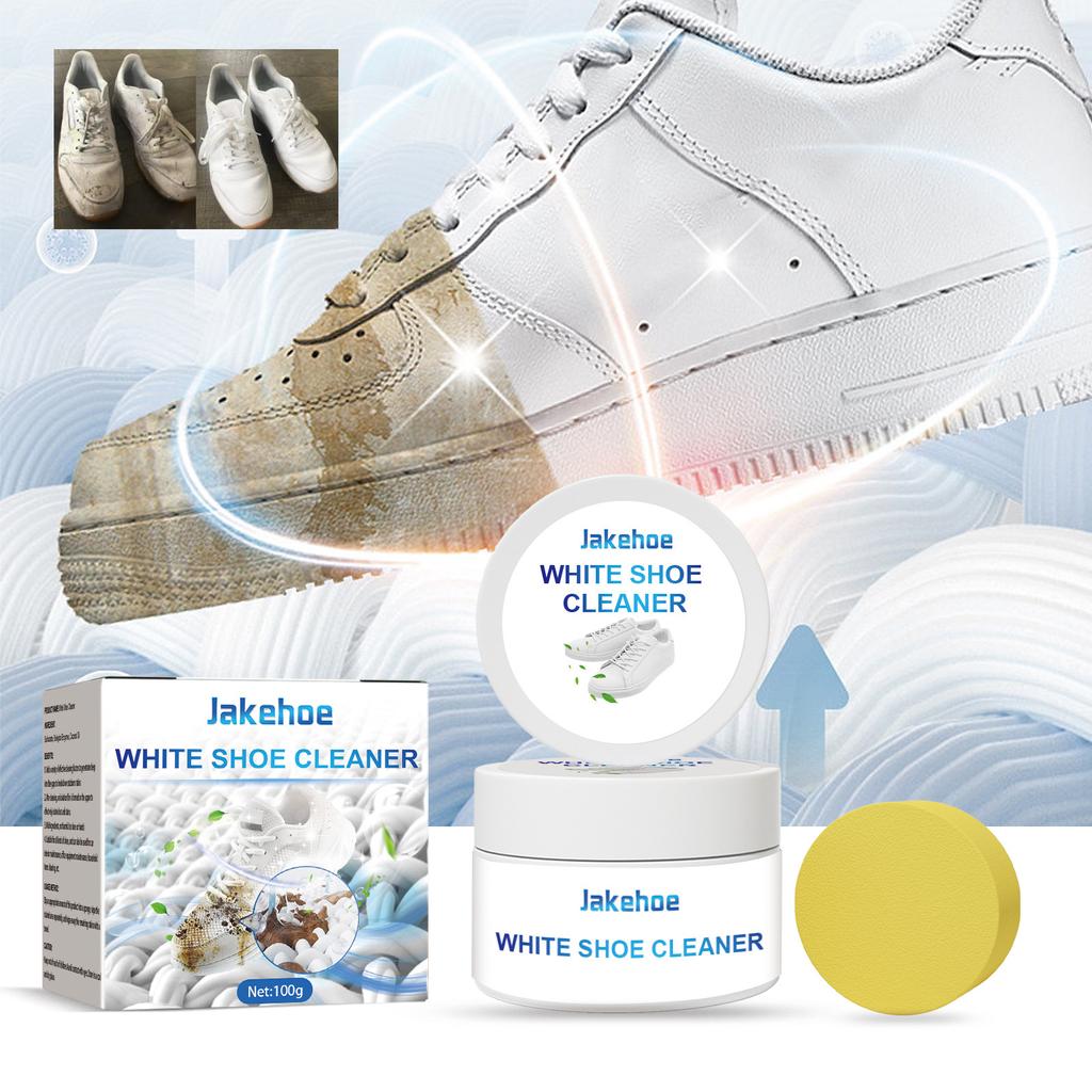 White Shoes Stain Polish Cleaner Čisticí prostředek na skvrny Odstraňte Yellow Edge Cleaner Whiten Cleaning Polish