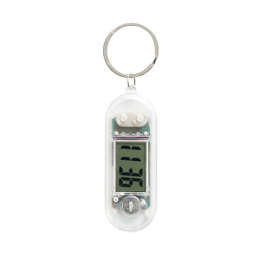 Keychain Clock | Pocket Watch Pendant | Silent Electronic Timepiece For Study Room Classroom Exam, Small Desktop Clock