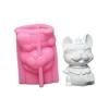3D Dog Mould Handmade Silicone Molds Plasters Molds Ornament Molds Castings Molds Animal Molds Craft Supplies