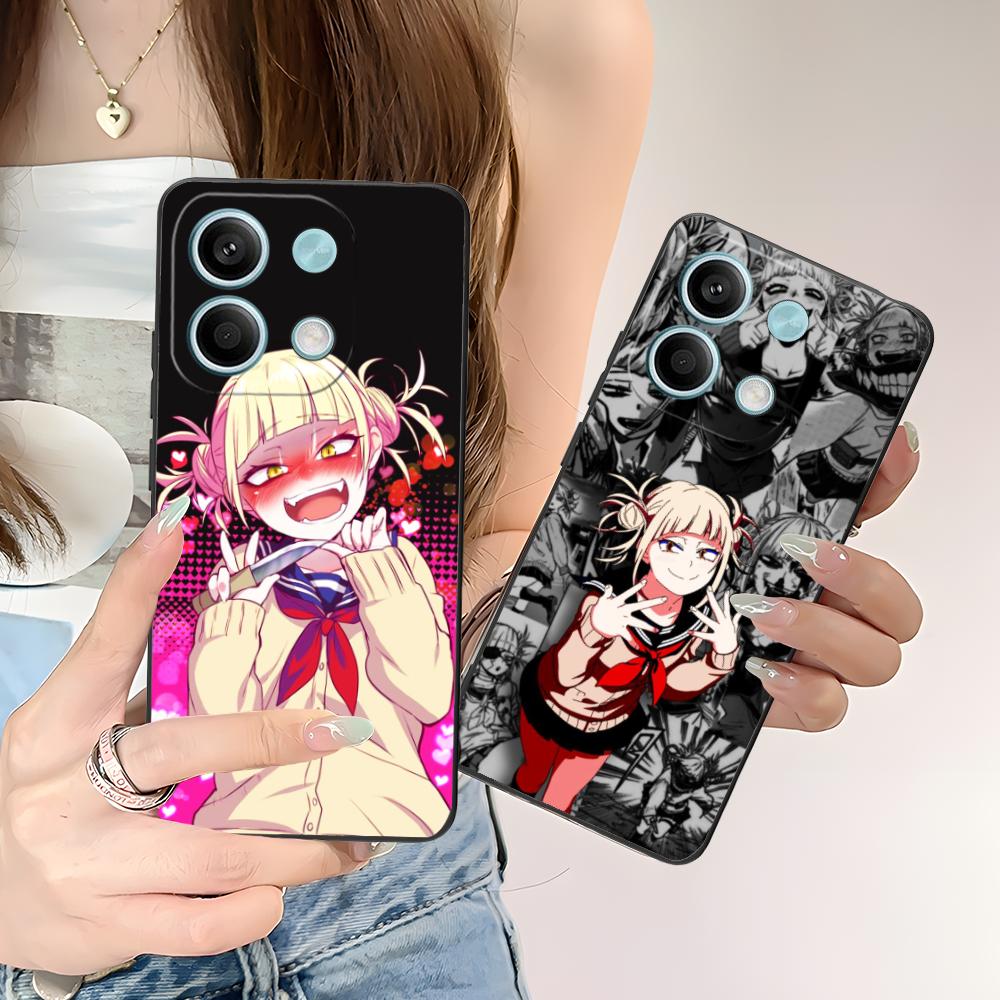 Hero Academia Himiko Toga Phone Case for POCO M6 M5 M4 M3 X7 X6 X5 X4 X3 F6 F5 F4 Pro GT 5G Colour Printing Luxury Pretty Cover