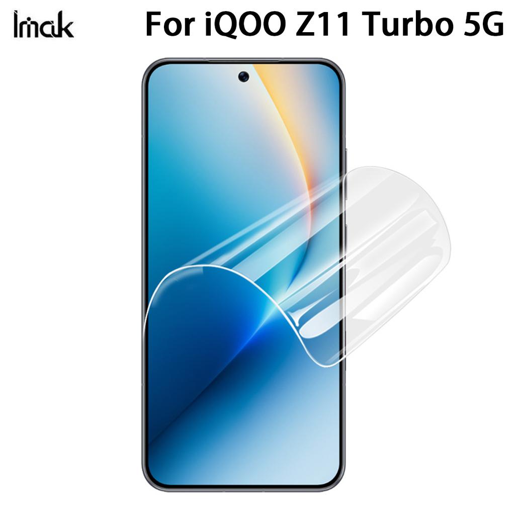 For iQOO Z11 Turbo 5G Glass IMAK Hydrogel Film 4th Generation Full Coverage Screen Protector