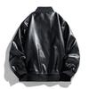 New PU Leather Stand Collar Motorcycle Cardigan Jacket - Spring, Autumn, Winter