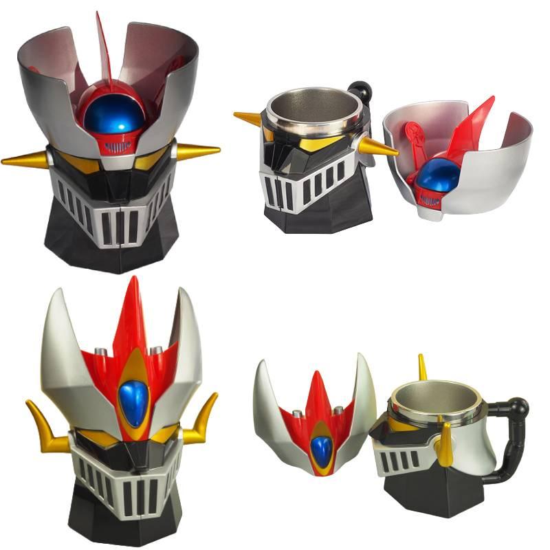 Stylish Abs Shell And 304 Inner Cup Gundam Mug Perfect For Fans!