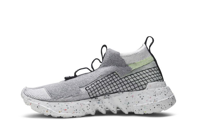 Men's Sneakers Nike Space Hippie 02 Grey Volt Wolf Grey/Black-Volt-Dark Smoke Grey