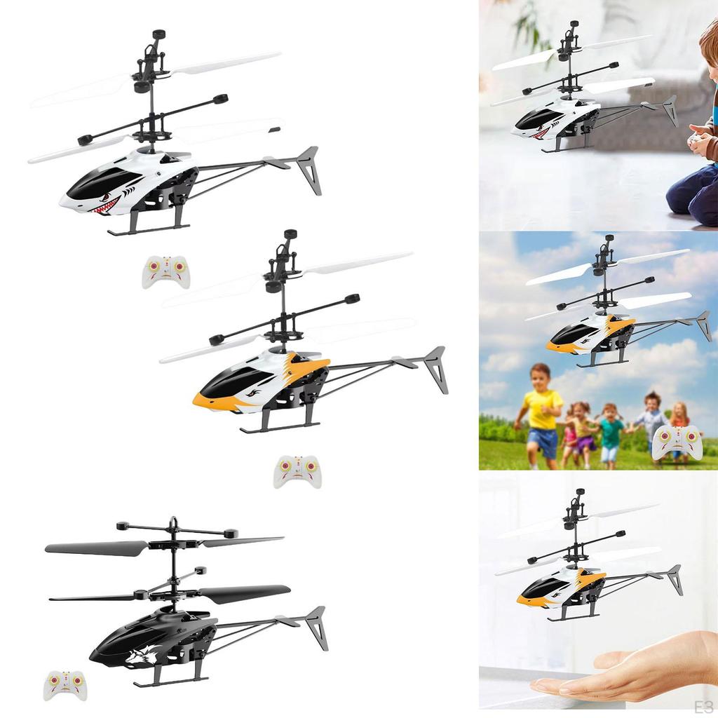 Helicopter Channels USB Charging Gift Resistant Stability Battery RC for Party Boys Children