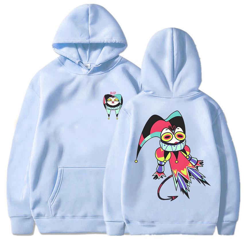 HelluvaBoss Hoodies Cartoon Print Comfortable Cute Sweatshirt With Hooded Harajuku Kawaii Clothes Sudaderas Japanese Anime Hoody