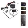 Powerful For Boat UTV Caravan 12V LED 6 Gang Switch Panel Circuit Control Relay System Box Slim Touch Control Panel