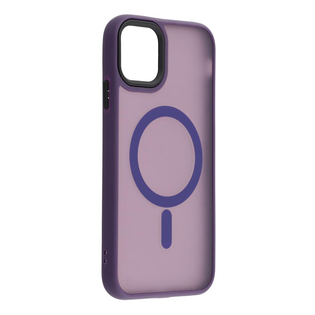 For iPhone 11 Case Compatible with MagSafe Skin-Touch PC+TPU Phone Cover