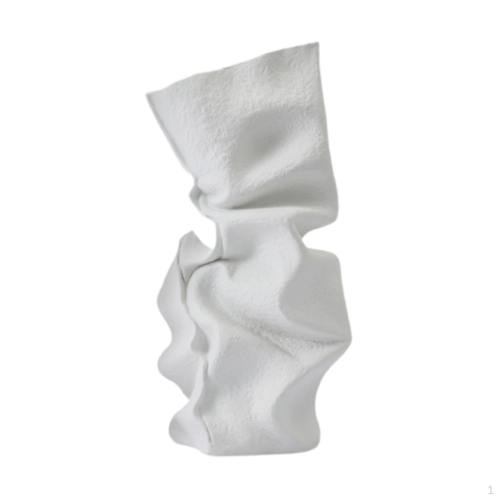 

Porcelain Flower Vase Pot Classical Minimalist Organizer Bud Flowers Holder for Party