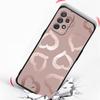 Gold Rose Love Heart Phone Case For Samsung Galaxy A17 A07 A55 A35 A25 A15 A05s A33 A31 A23 A21s A13 A41 A73 A53 A51 A71 Cover