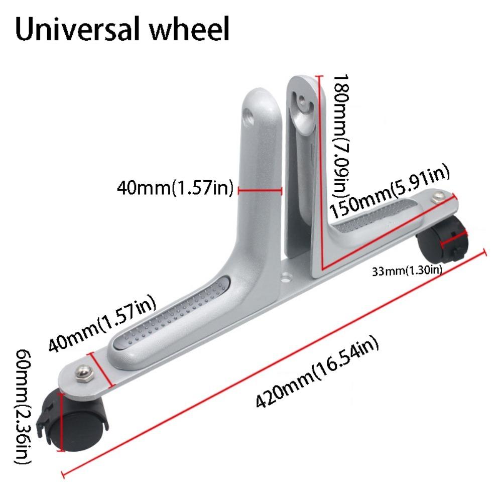 Adjustable Room Divider Screen Holder Movable Wheels Screen Base Room Divider Stand Holder  Bedroom