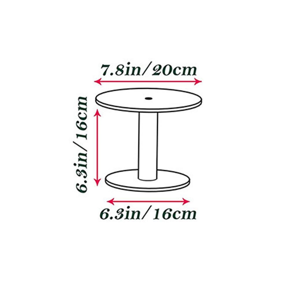 Acrylic Clear Cake Display Stand Dessert Table Kitchen DIY Cake Decor Tool for Friend Family Neighbors Gift