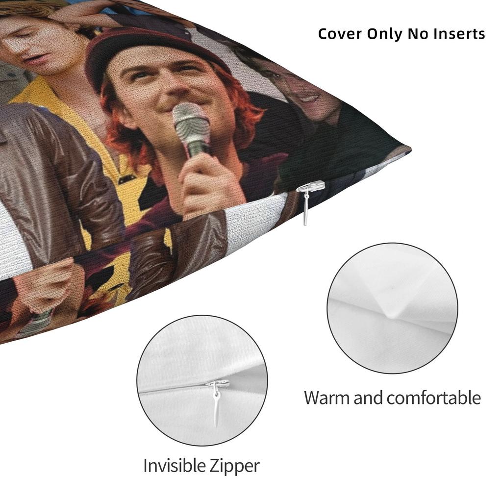 Joe Keery Photo Collage Pillowcase Polyester Cushion Cover Decorative Pillow Case Cover Home Drop Shipping 45X45Cm