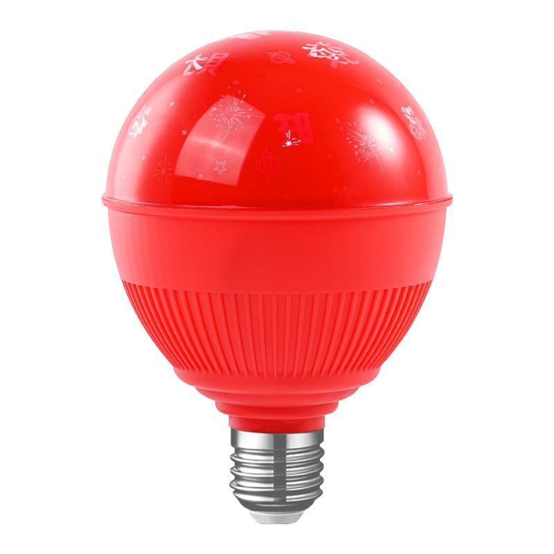 

Светодиодная лампа богатства, новогодний фонарь, красочный весенний фестиваль, китайская лампочка «Фуцзы», красная атмосферная лампа для домашнего декора lamp красный