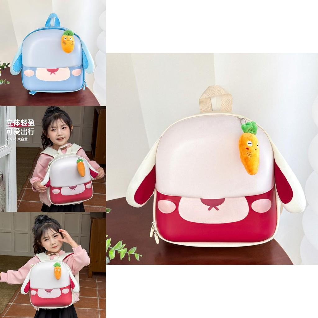 Adorable Plush Cartoon Kids Backpack Large Capacity For School And Playful Adventures