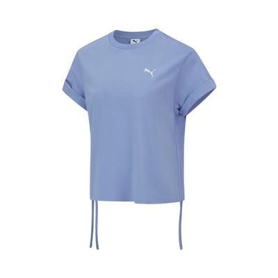 Pack Fashion Versatile Round Neck Pullover Short Sleeve Breathable T-Shirt Women Tops Purple 631716-90