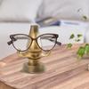 Funny Eyeglasses Stand Nose Shape Nose Resin Sculpture Desktop Glasses Holder  Home Decoration