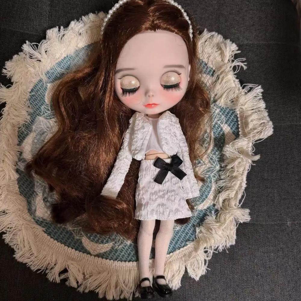 Mode 1/6 Blythe Puppen Outfit Niedlich Ersatzkleidung Blythe Puppen Kleidung Set Zubehör