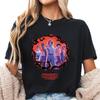 Stranger Things Cat Graphic Unisex Short Sleeve T-shirt - Summer Casual