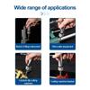 Adjustable T-Handle Ratchet Tap Reamer Hand Manual Holder Wrench M3 M4 M5 M6 M8 Metric Machine Screw Thread Plug T-shaped Tool