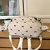 Student School Bag Bow Ribbon Large Capacity Backpack Computer Backpack