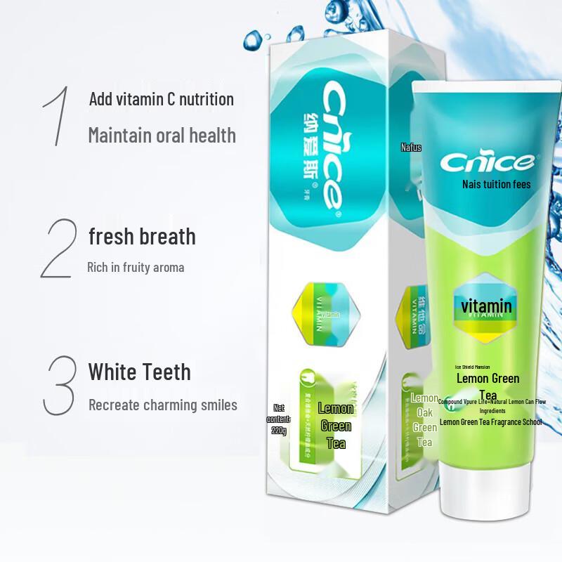 Nice Lemon Green Tea Toothpaste