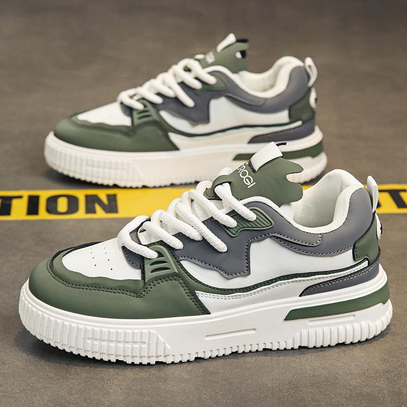 

Модная повседневная уличная обувь PARZIVAL для мужчин, мужские кроссовки на платформе для скейтборда, вулканизированная обувь на шнуровке, массивная обувь 44