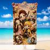 Demon Slayer Beach Towel, Soft Large Absorbent Towel For Beach Swimming Pool Travel Vacation