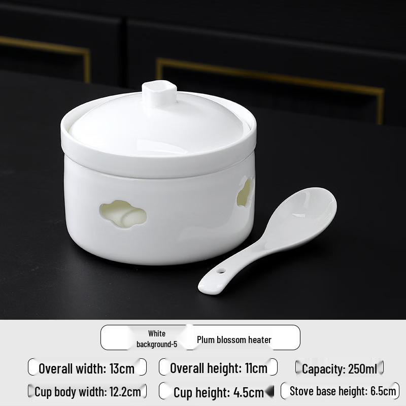Zhi Shi Chinese Ceramic Heating Stew Pot Set