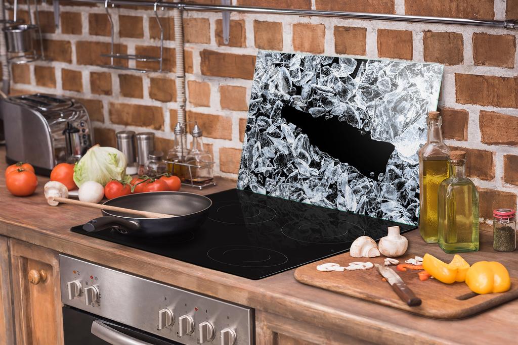 Glass Stovetop Protector 70x52 Ice