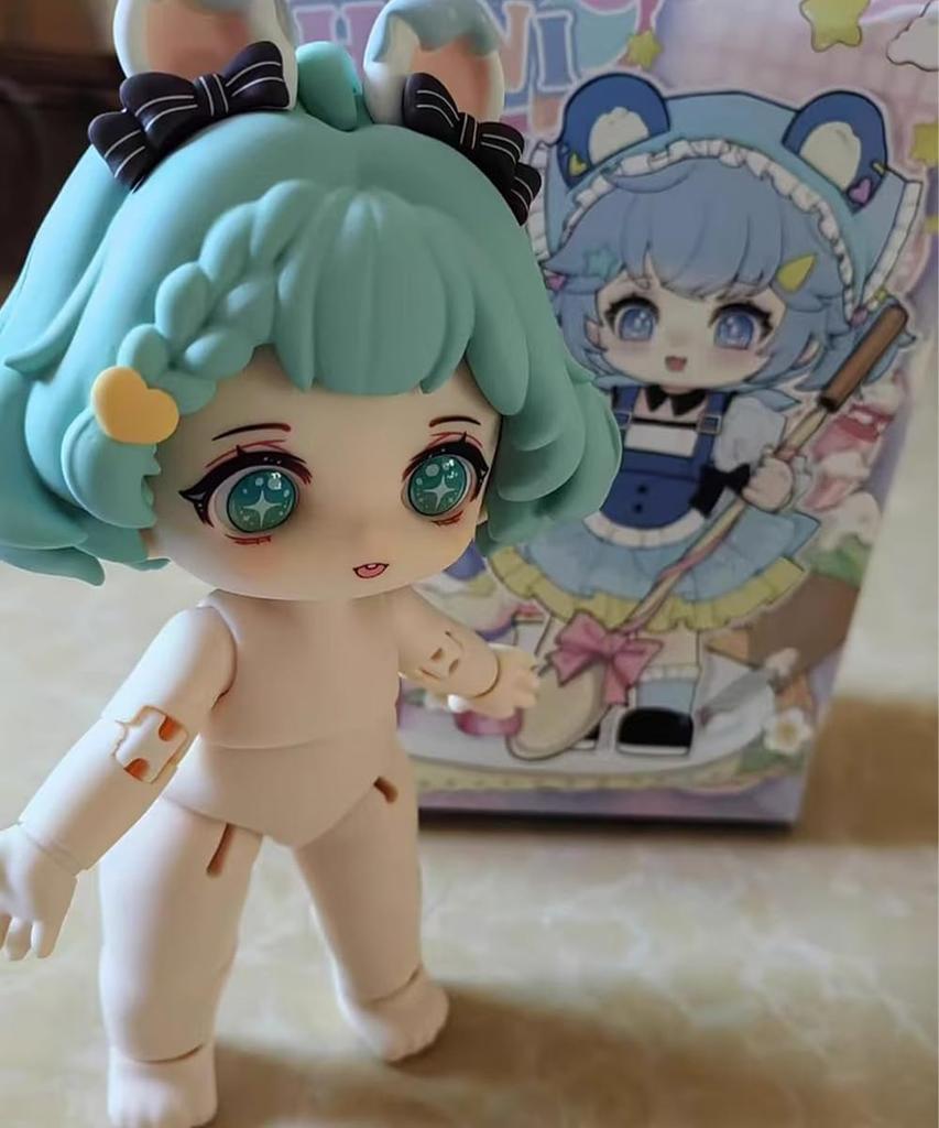 Honey Sweet Dreams Afternoon Tea Series Blind 1 Approximately 20cm PVC Scale BJD Articulated Painted Toy Perfect As a Gift for or New Random Doll,