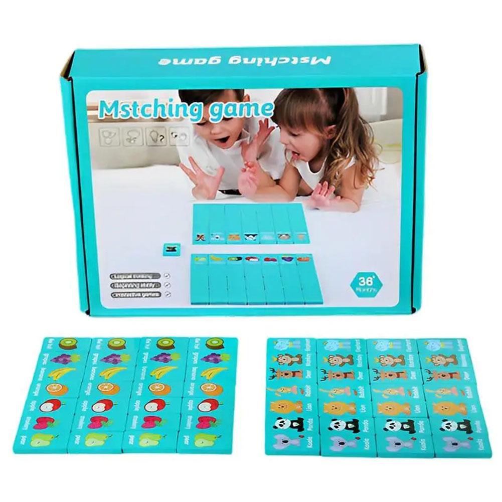 Children Hand Scratch Wooden Puzzle Toy Board Baby Farm Puzzle Fruit Toy Early For Boy Cartoon P3B7