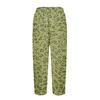 Women's Leopard Print Casual Pants with Elastic Waistband and Side Pockets