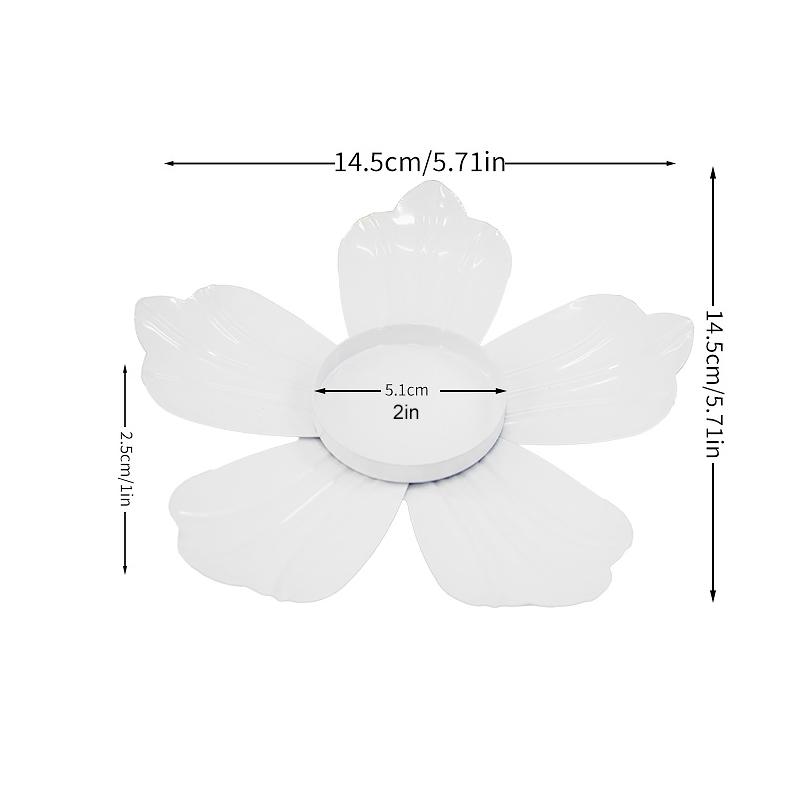 1PC Iron Occasions Practical Romantic Durable Elegance Stable Holiday Decorations Artistic Atmosphere Dining Tables