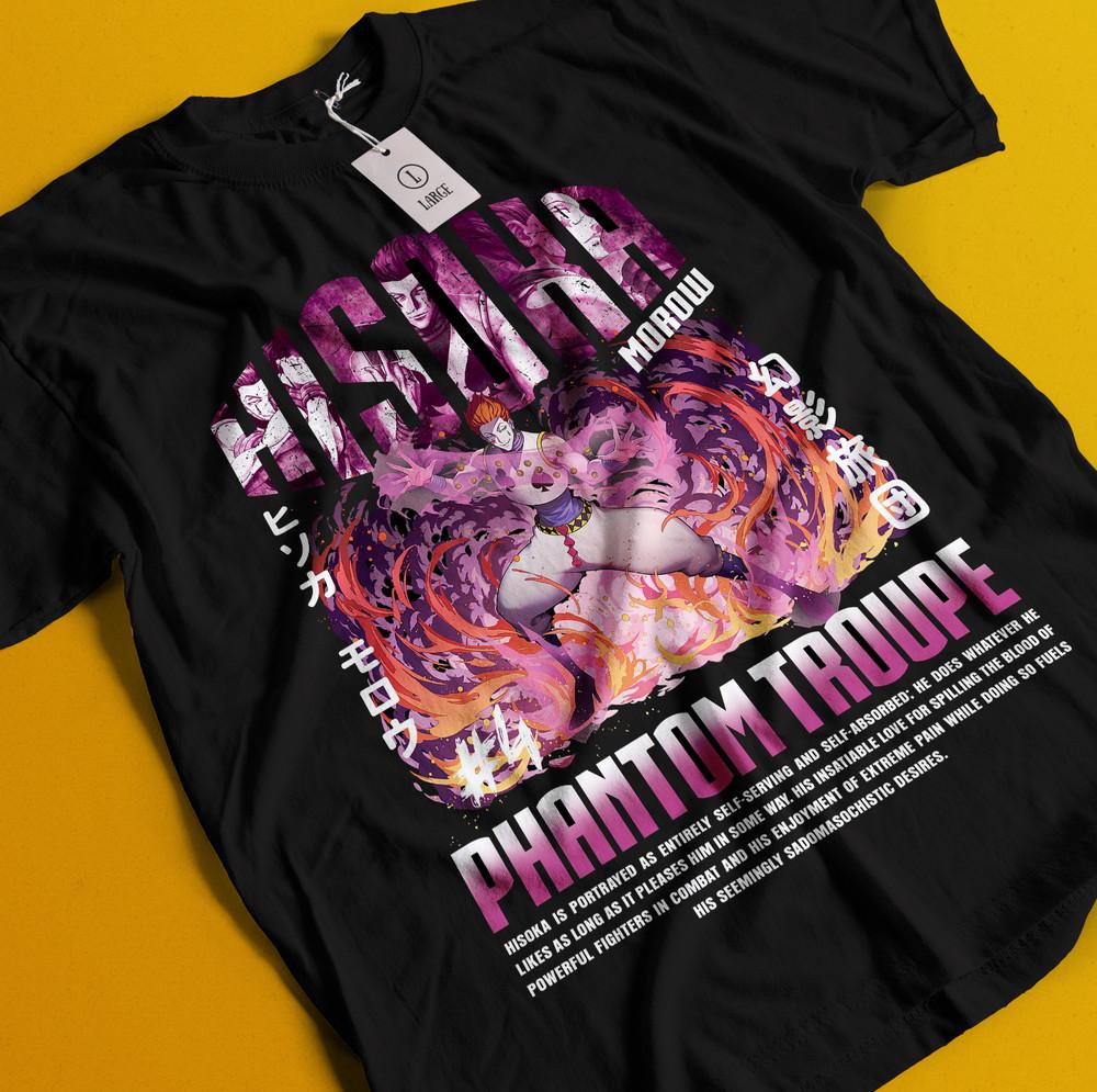 

Рубашка Хисоки Хантер х Хантер Манга Полоска HXH Аниме Унисекс рубашка Футболка Все Размеры 4XL