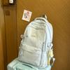 Schoolbag gentle light pink love embroidery girl heart backpack junior high school student party atmosphere class travel schoolbag