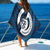 Fußball Straßburg Wappen Strandtuch - Weiche, Saugfähige Mikrofaser, Leicht, Ideal für Den Strand, Partys, Reisen, Camping Fan Geschenke