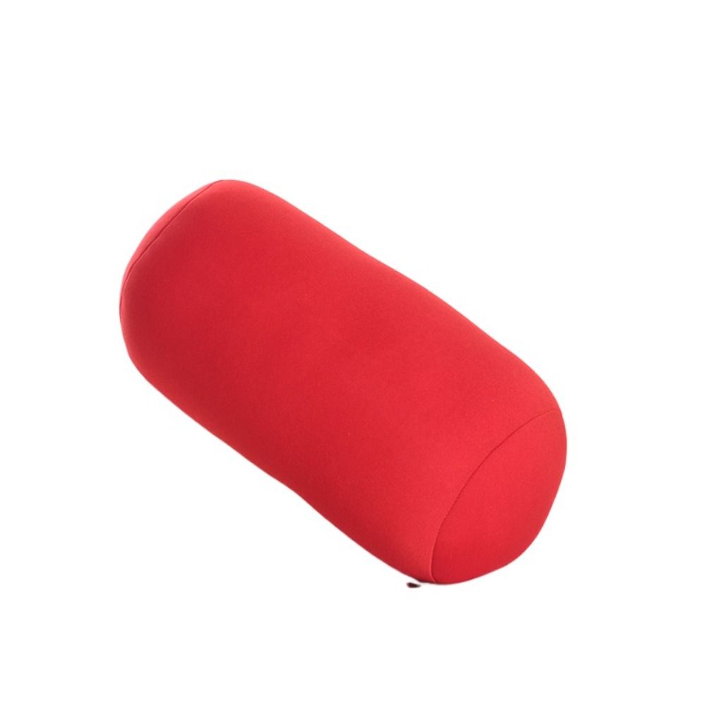 Super Soft Back Cushion Pillow Mini Microbead Roll Cushion Home Accessories Head PillowCase  Office