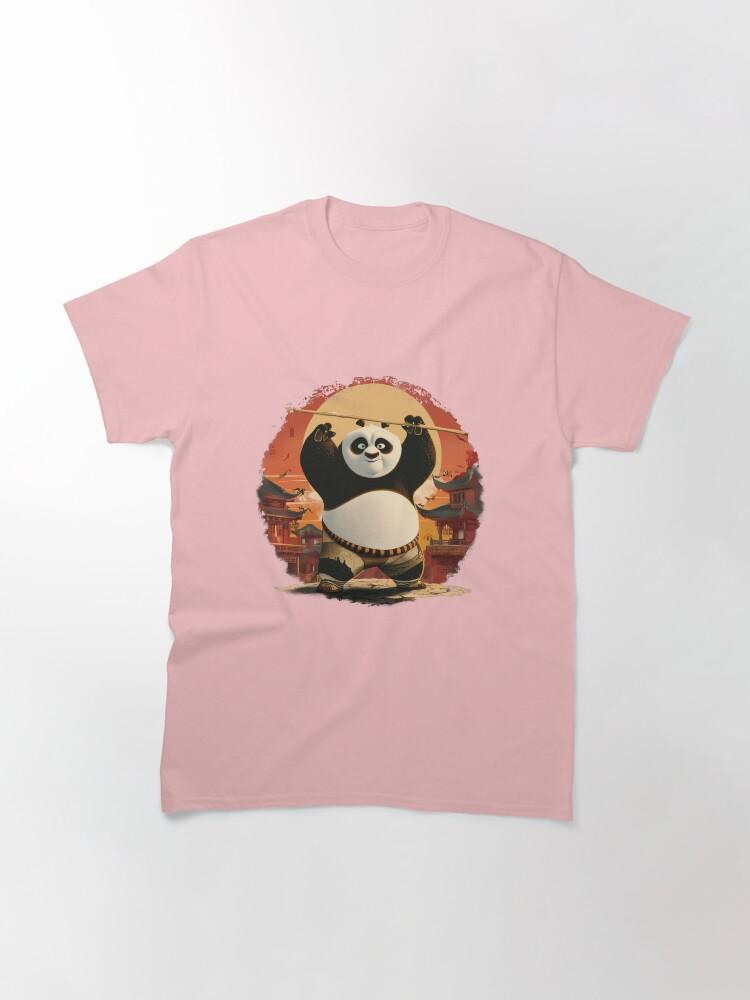 Kung Fu Panda Panda Kung Fu Klassisches T-Shirt
