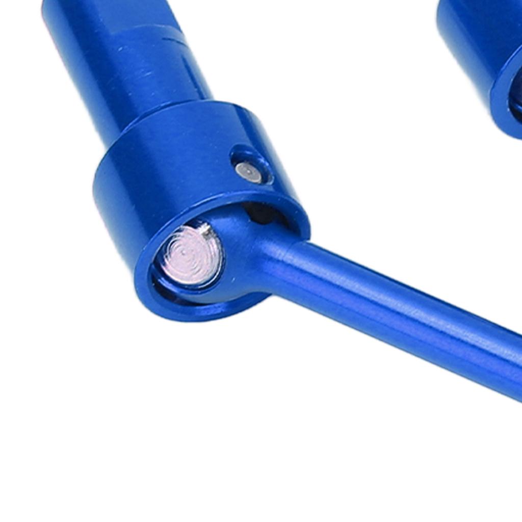 2 Pcs Front Rear Drive Shaft Aluminium Alloy RC CVD Front Rear Drive Shaft for   Latrax Teton 1Celsius18 Car
