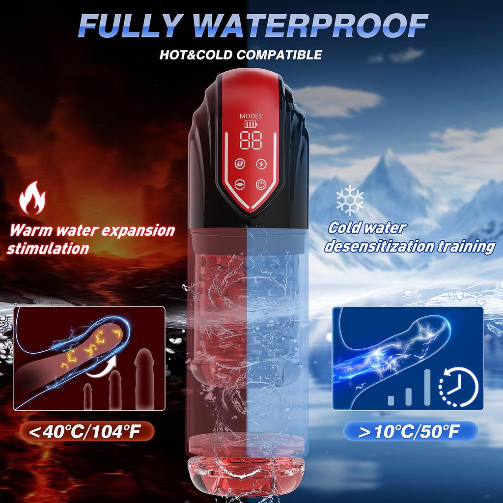 Portable Automatic Male Rotate Mastubator Sucking Blowjob Machine Masturbation Cup Sex Toys Adult Goods for Men Masturbate Supplies Increase Erection