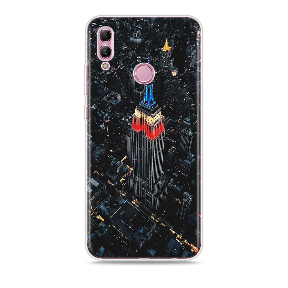 

Нью-йоркский модный силиконовый чехол для Honor 30 30S 30i 9 10 9A 9C 9S 9N 10i 10X 9X Lite Pro 5G чехол для телефона Honor 9
