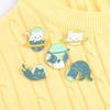Cute Animal Brooch Planet Space Kitten Badge Cat Pin For Lapel Shirt Bag Jewelry Gift For Friends