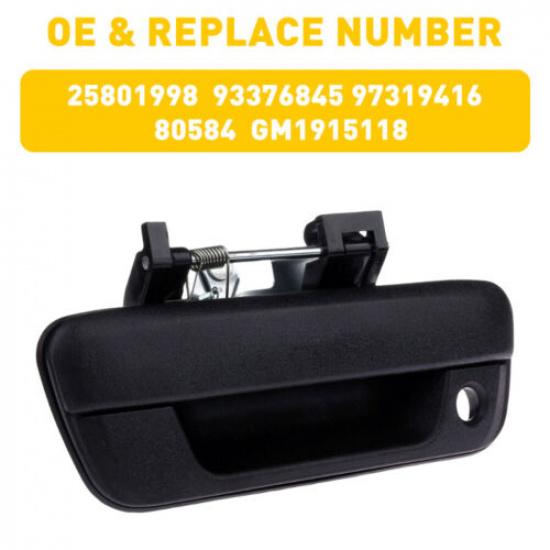 Rear Gate Tailgate Tail Latch Handle For 2004-12 GM Chevy Colorado GMC Canyon