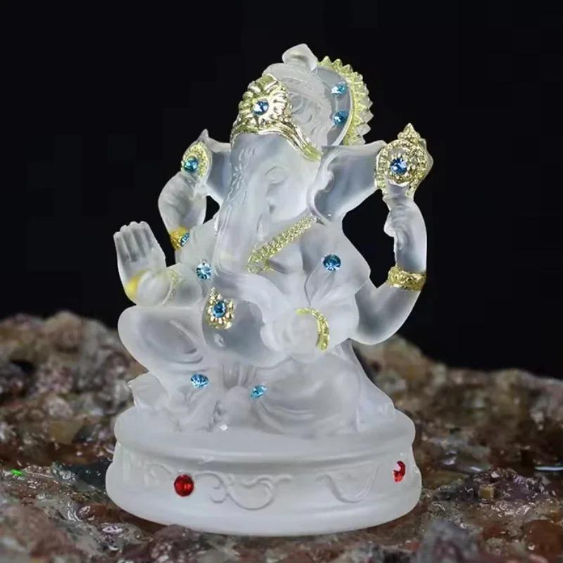 Exquisite Indian God Statue Handcrafted Hindu Deity Sculpture for Home Altar Yoga Meditation Decor Spiritual Blessing Gift