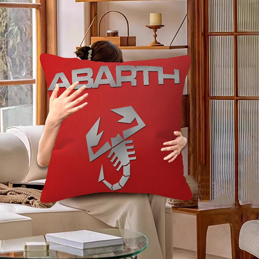 Brand A-Abarth Scorpion Cushion Cover Inches Farmhouse Decor Home Throw Pillow Covers for Couch Decorations