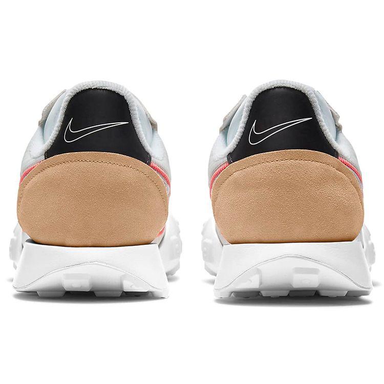 Nike Waffle Racer 2X Weiß Helles Karmesinrot Damen Sneaker Team-Rot CK6647-101